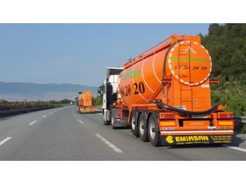 EMIRSAN Customized Cement Tanker Direct from Factory - Tanksættevogn