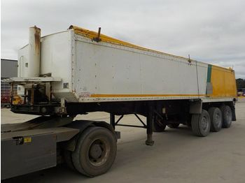  Wilcox Tri Axle Insulated Tipping Trailer, Easy Sheet - Tipvogn sættevogn