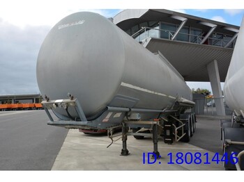 Tanksættevogn til transportering brandstof Trailor Tank 38000 liter: billede 1