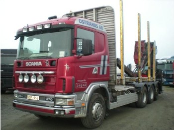 Scania 124 8X4 - Skovvogn
