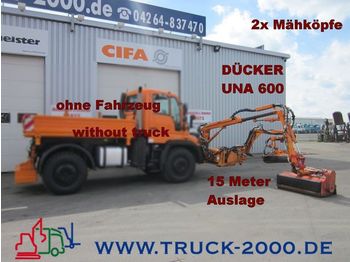 UNIMOG Dücker UNA600 Böschungsmäher 2 Mähköpfe-15 Meter - Utility/ Speciel maskine