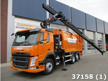Affaldsmaskine Volvo FM 11 330 Euro 6 Hiab 21 ton/meter laadkraan: billede 1