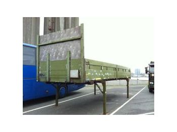 KRONE Body flatbed truckCONTAINER TORPEDO FLAKLAD NR. 104
 - Veksellad/ Container